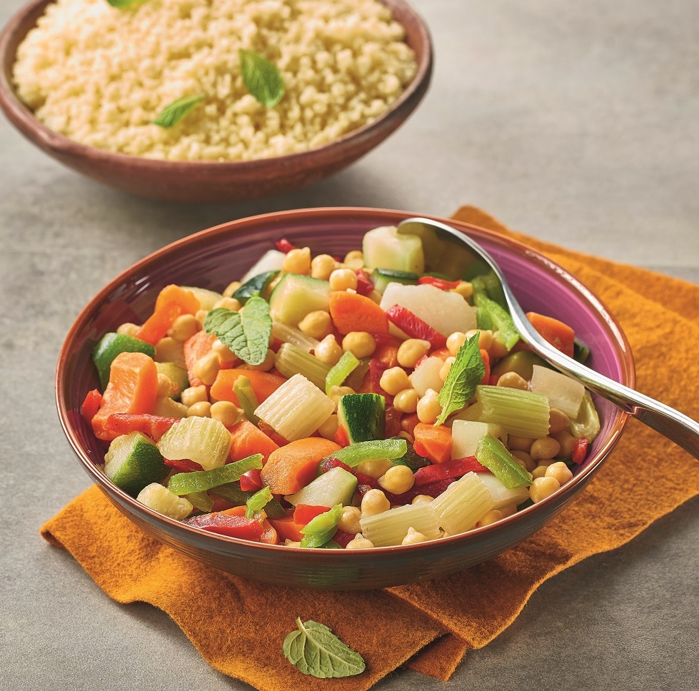 Mélange de légumes pour couscous