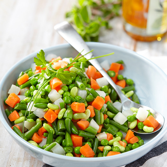Macédoine de légumes surgelé 1kg 