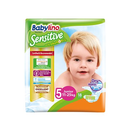 Couches bébé n° 5 Babylino Sensitive 