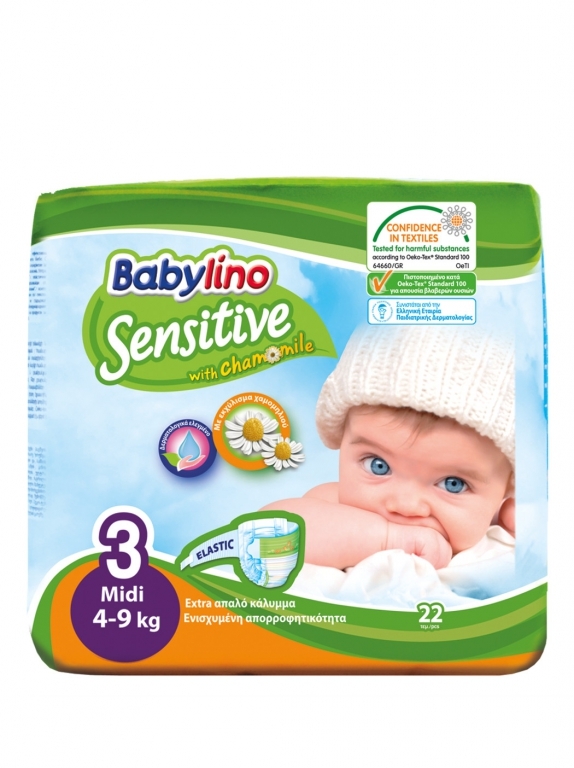 Couches bébé n° 3 Babylino Sensitive