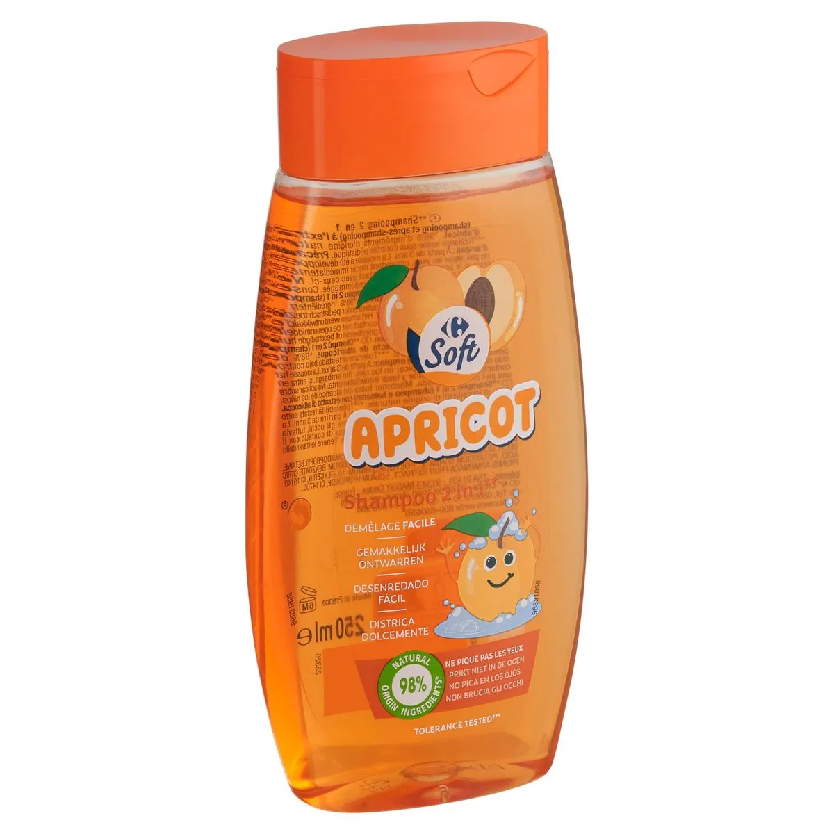 Shampoing à l'abricot