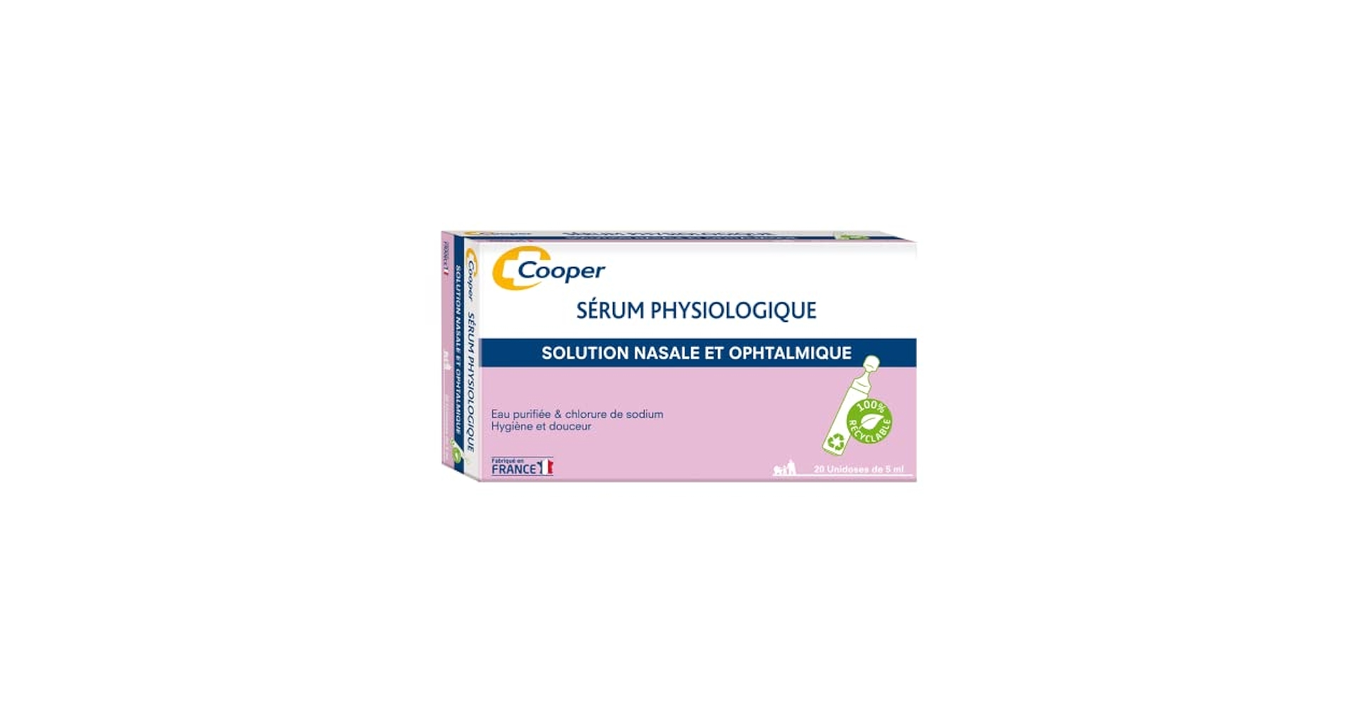 Sérum Physiologique cooper