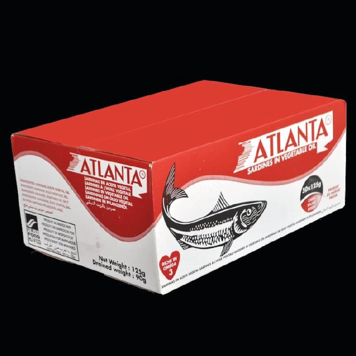 CARTON SARDINE ATLANTA x50