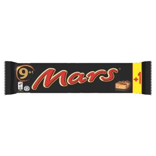 Barre chocolatée en lot de 10 Mars