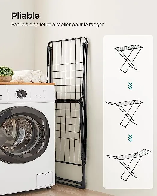 ETENDOIR A LINGE / SECHOIR PLIABLE 