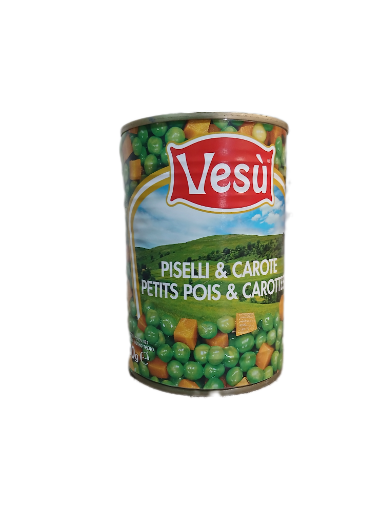 Vesù Petits pois & carottes 400g