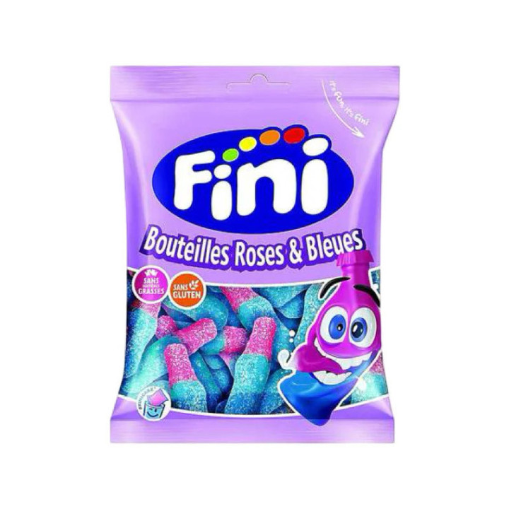 Fini Bouteilles Roses & Bleues 90gr halal
