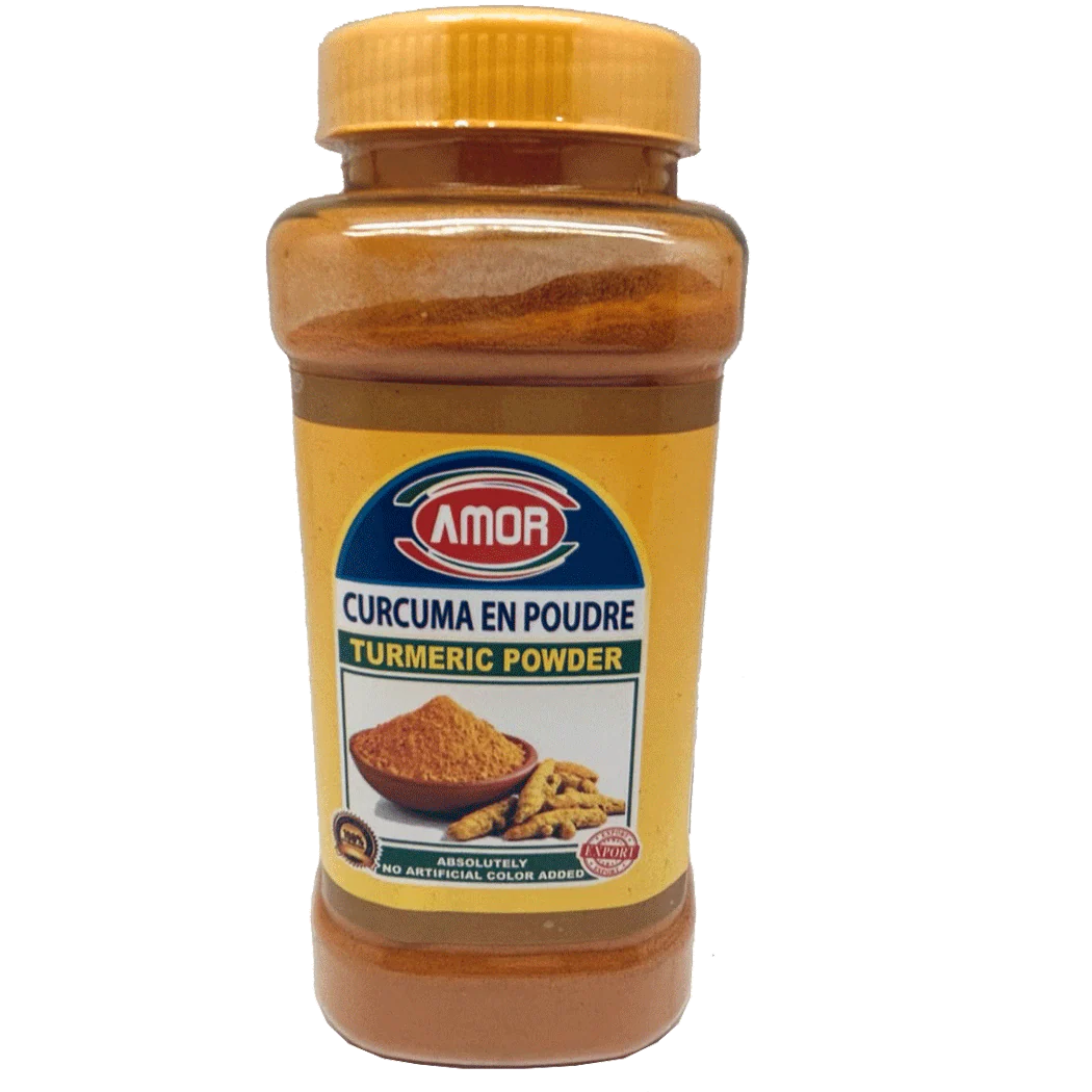 Curcuma frais et moulu