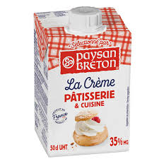 Crème à fouetter Paysan Breton