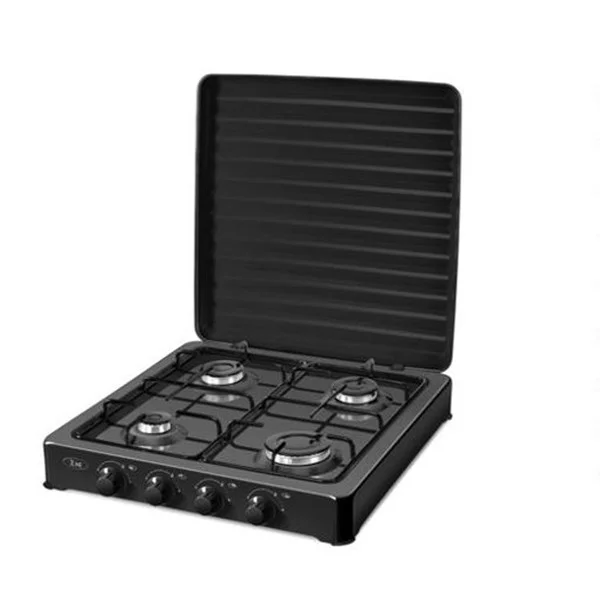 Cuisinière à gaz portable, plaque 4 feux airmost 