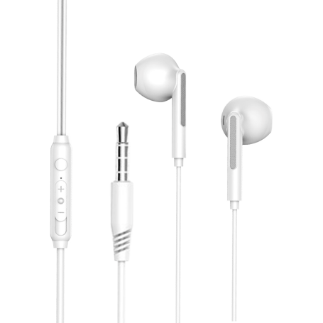 Écouteur Stereo avec Fil Lightning XSSIVE XSS-EP24W - Blanc sans bluetooth