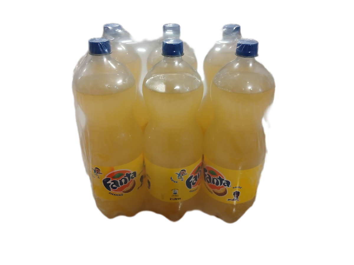 Pack de Fanta Orange 6x2L