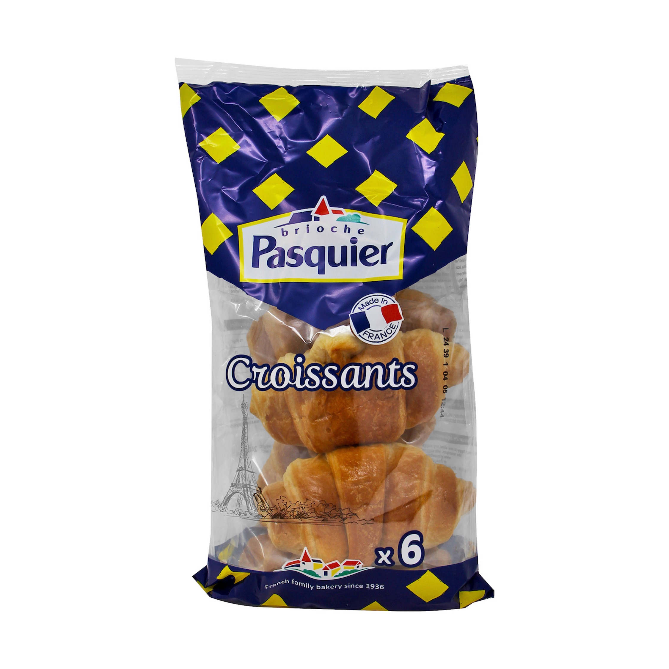 Croissants Brioche Pasquier X6