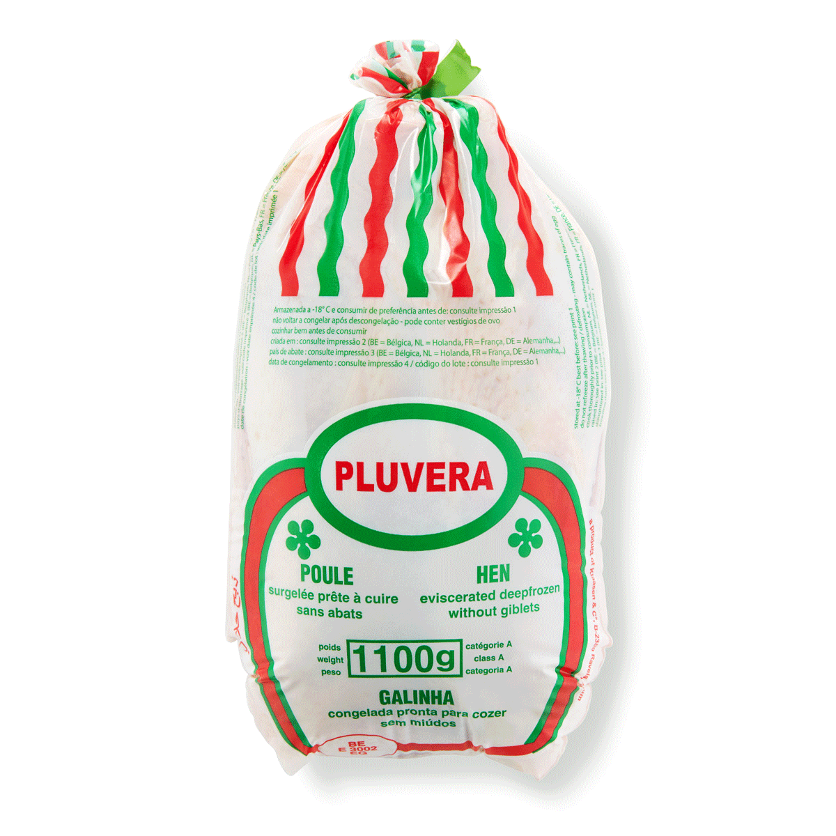 poulet entier dur pulvera 1.1kg