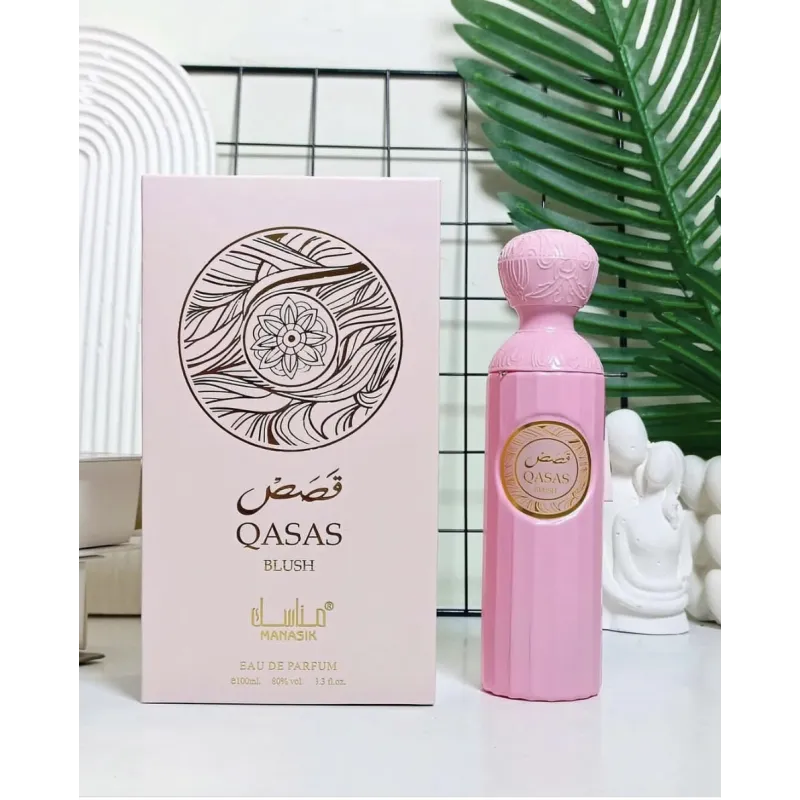 EAU DE PARFUM QASAS BLUSH POUR FEMME DE CHEZ MANASIK