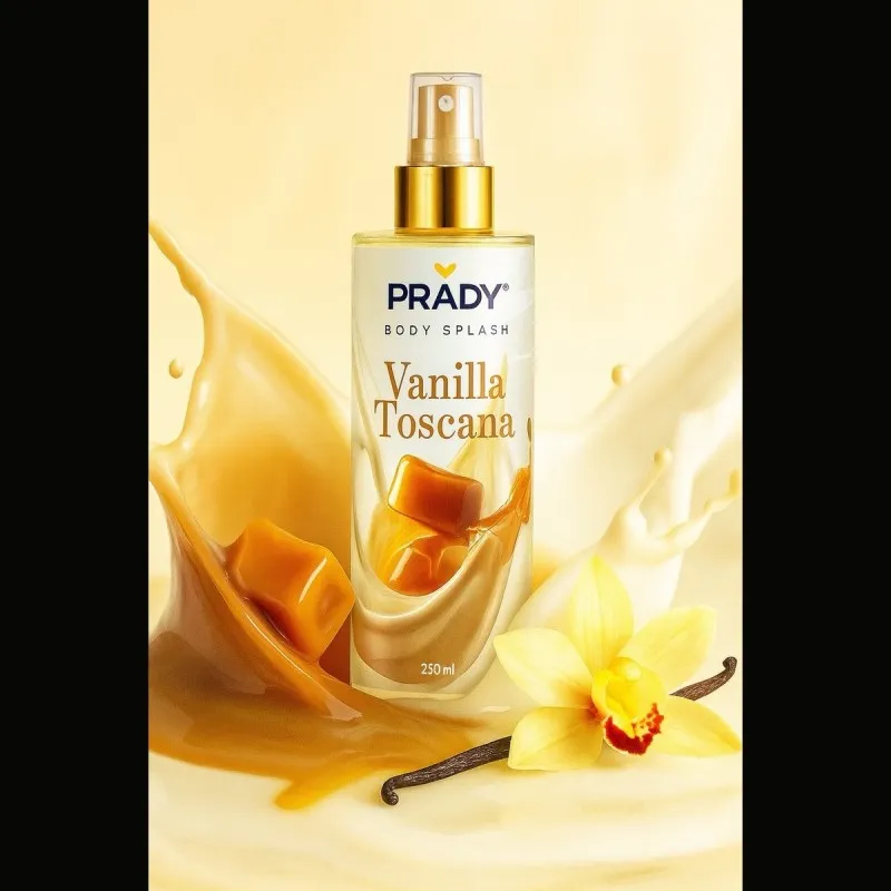 BRUME FEMME CORPS ET CHEVEUX VANILLE TOSCANA 250ML PRADY