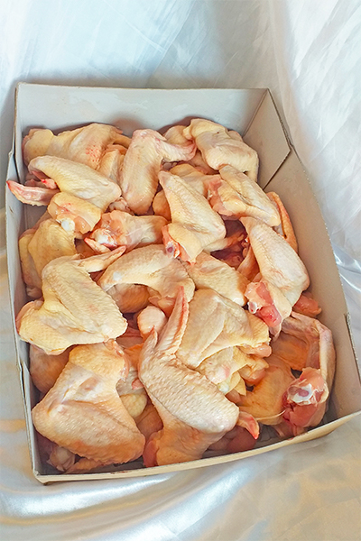 Aile de poulet jaune 10 kg halal 