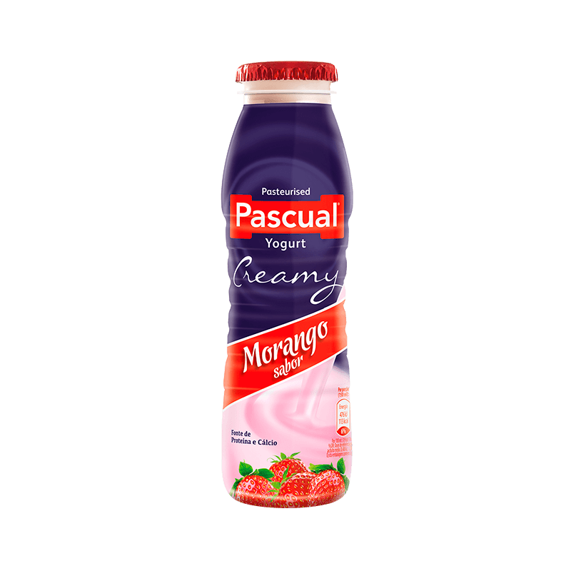 Yaourt crémeux Pascual à la fraise