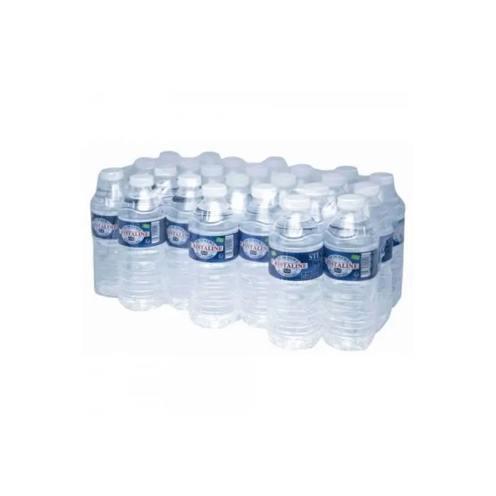 Pack de bouteilles d'eau CRISTALINE  24x0.50cl 