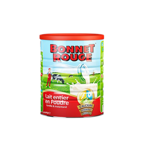 Bonnet Rouge Lait entier en poudre 400G