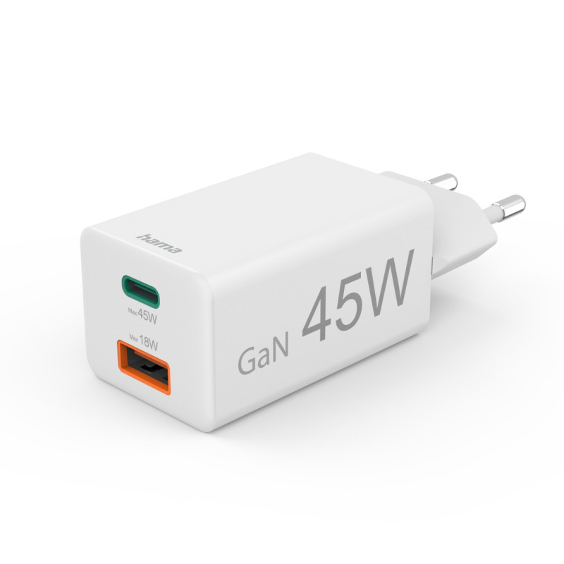Chargeur TYPE C/USB 45W FASR