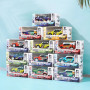 Mini Voiture jouet de course friction 4cm