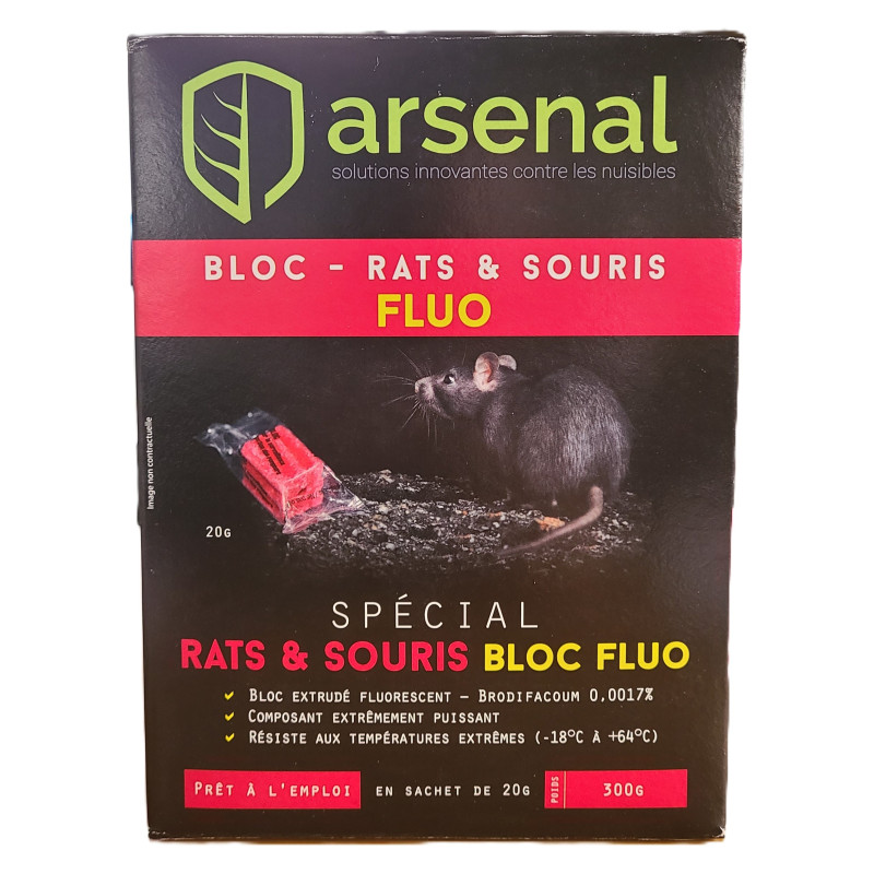 PATE ANTI SOURIS / INSECTICIDE DE SOURIS 