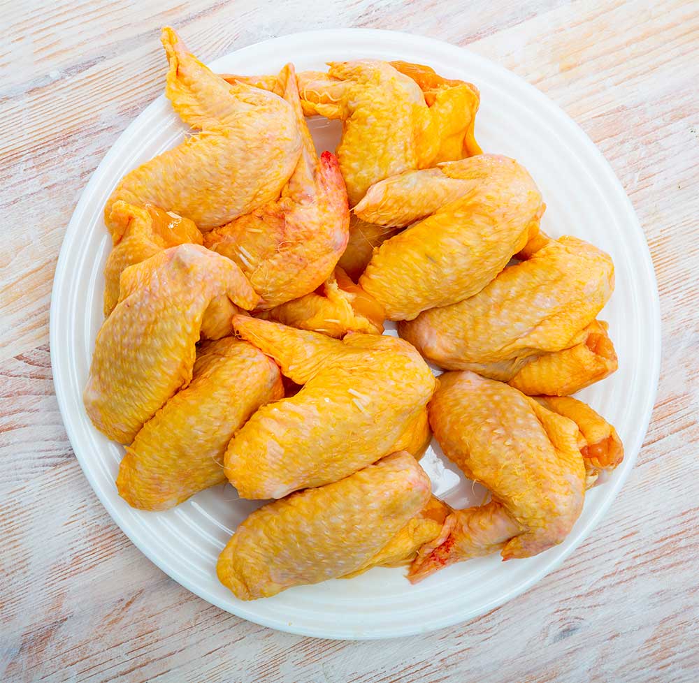 AILES DE POULET JAUNE 10KG