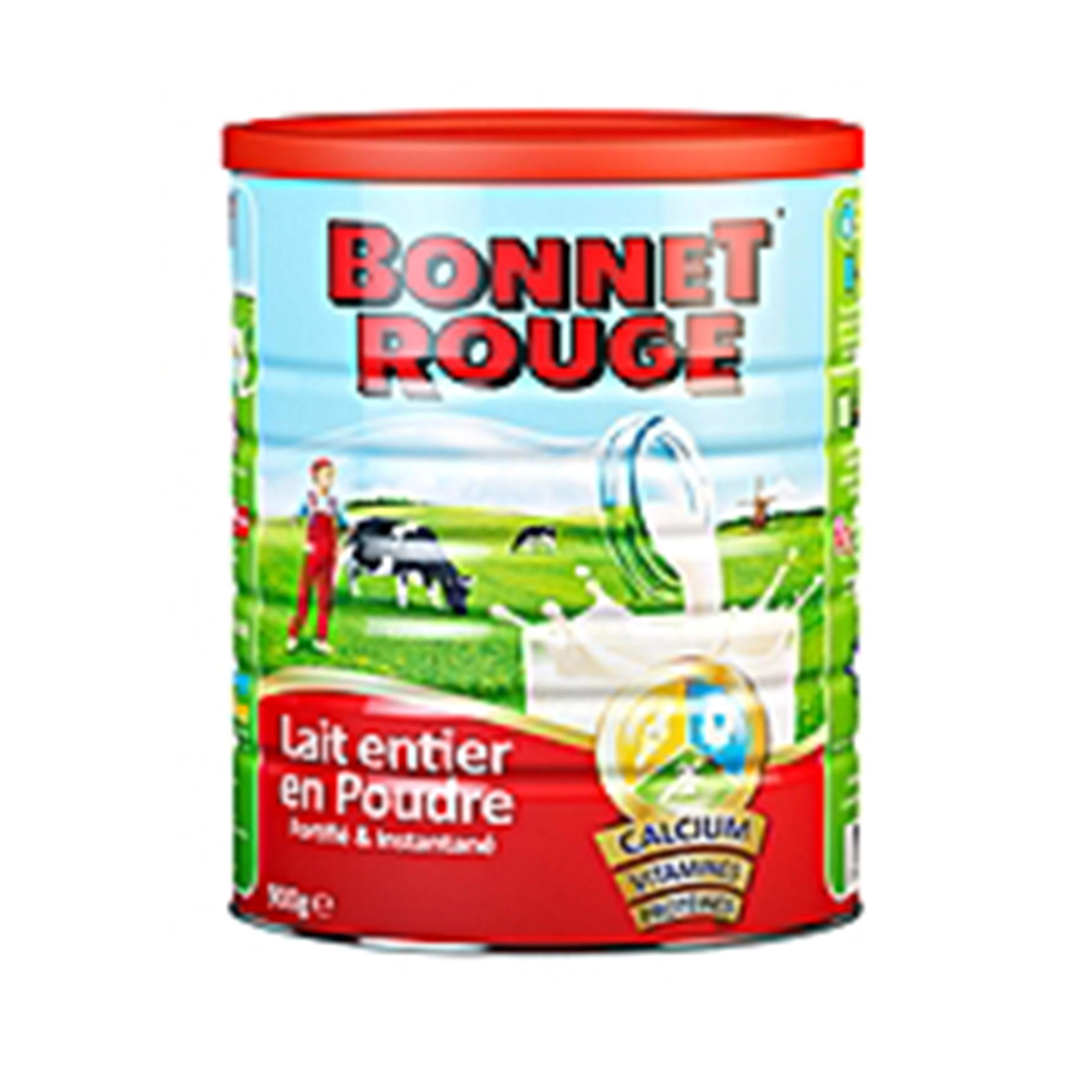 Bonnet Rouge Lait entier en poudre 900G 