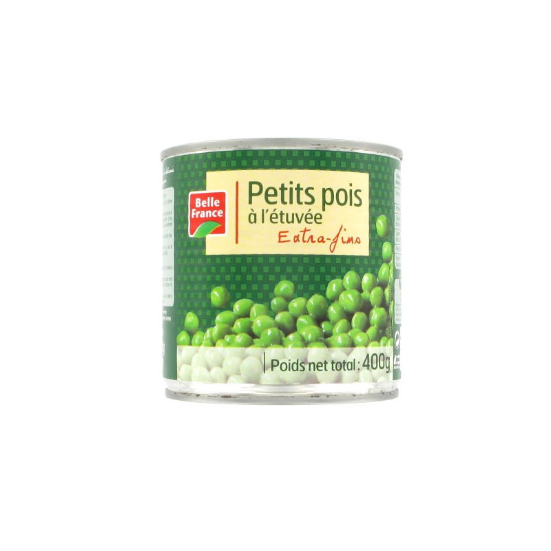 Petits pois à l'étuvée