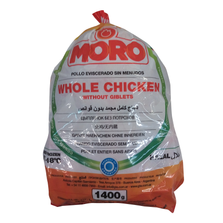 poulet entier doux moro 1.1 kg 