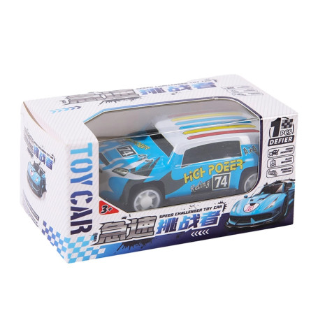 Mini Voiture jouet de course friction 4cm