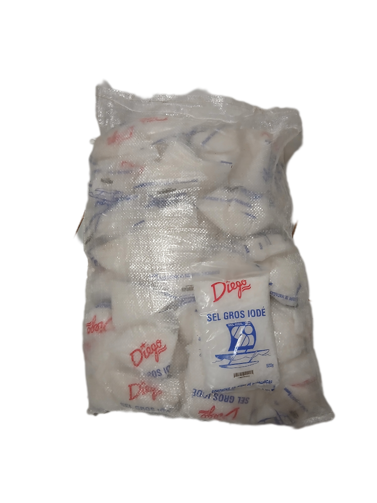 sac de Sel gros iodé diego 40x500g