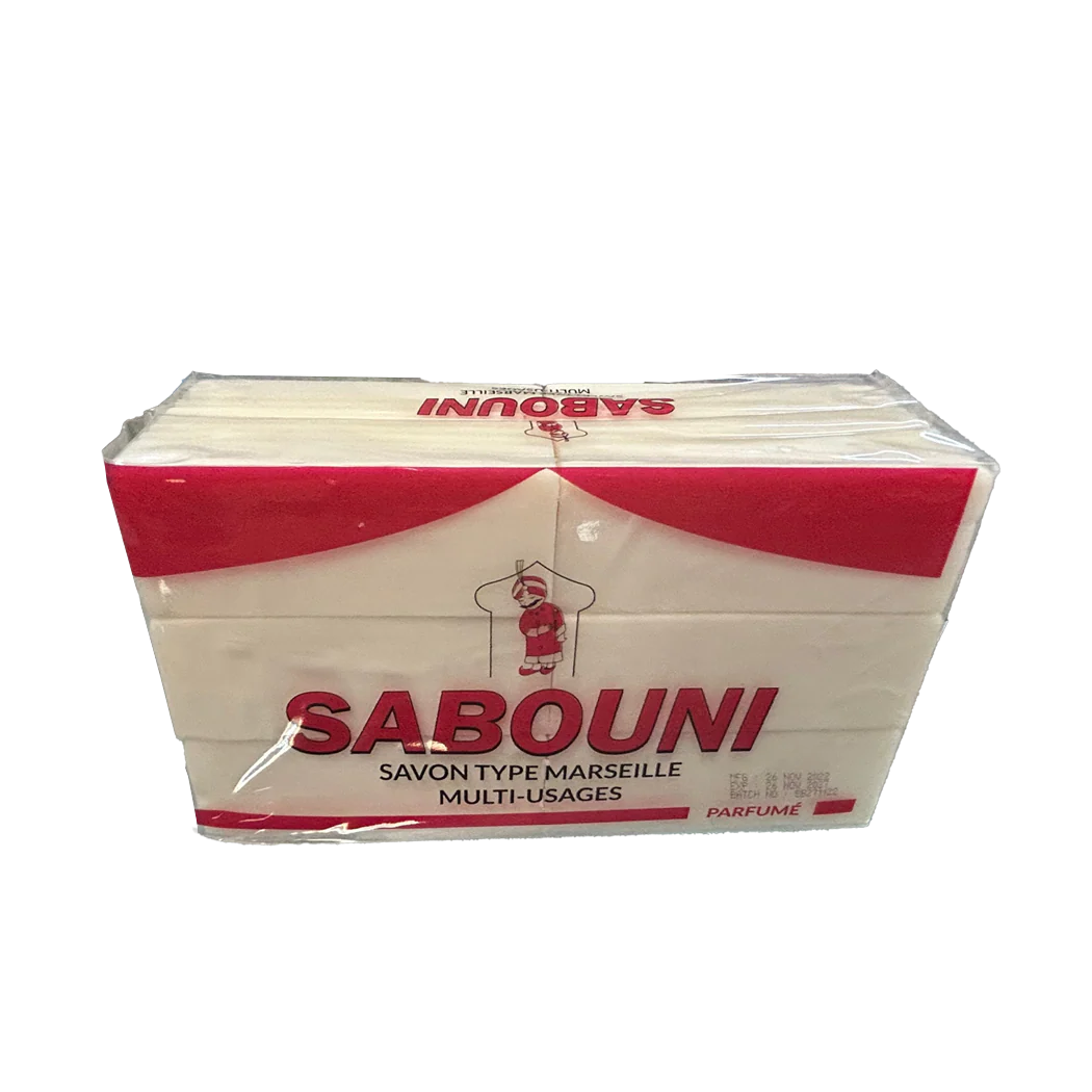 Sabouni,  SAVON DE TYPE MARSEILLE PARFUME 6x270 GR