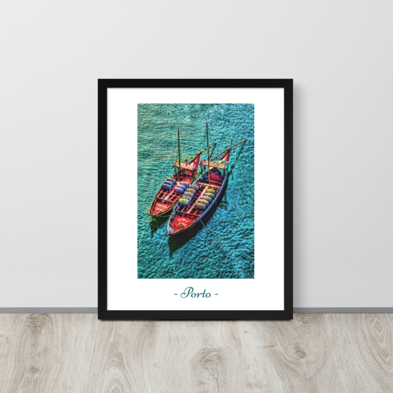 Įrėmintas sienos paveikslas – Dvi Porto sielos / Framed wall art - Two Souls of Porto