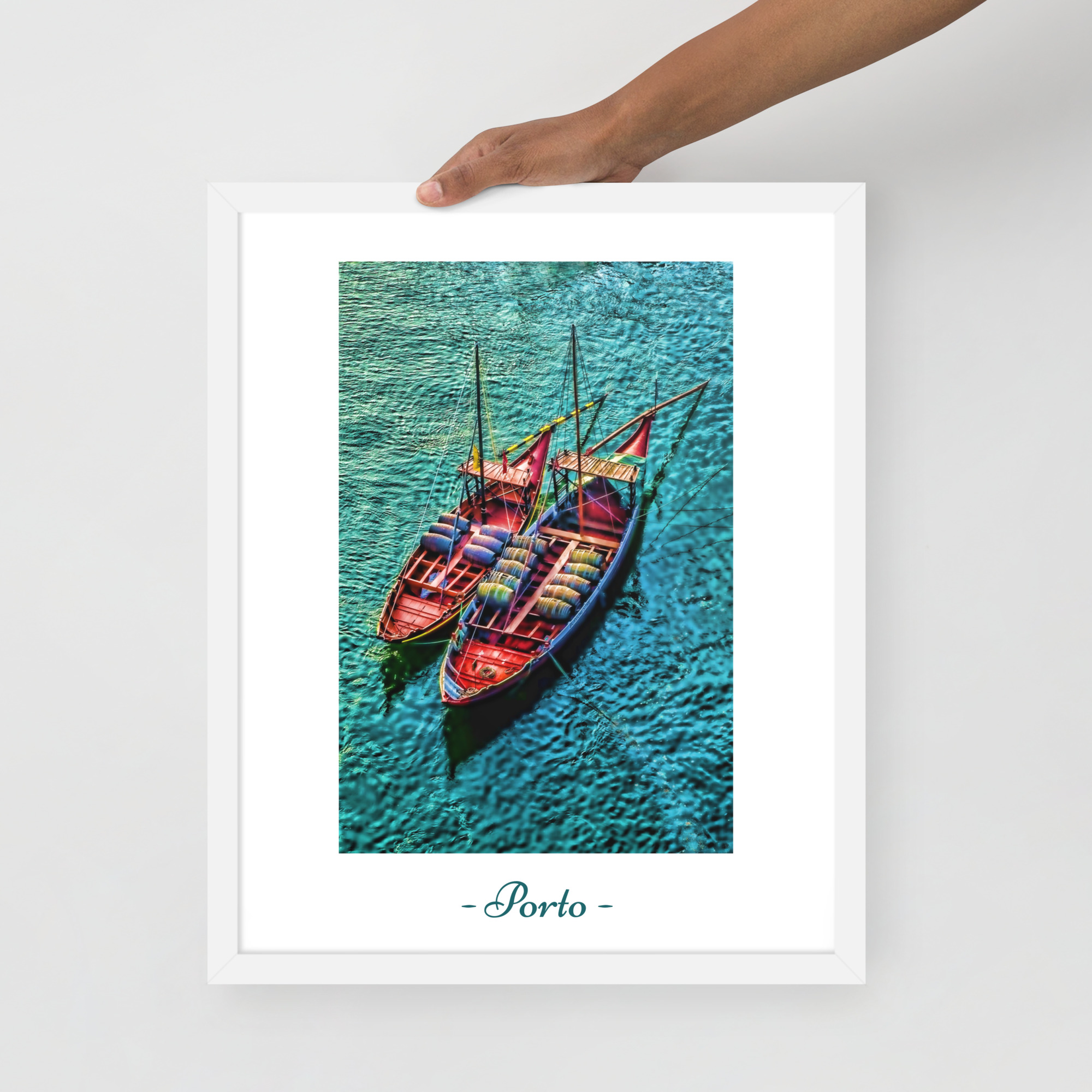 Įrėmintas sienos paveikslas – Dvi Porto sielos / Framed wall art - Two Souls of Porto