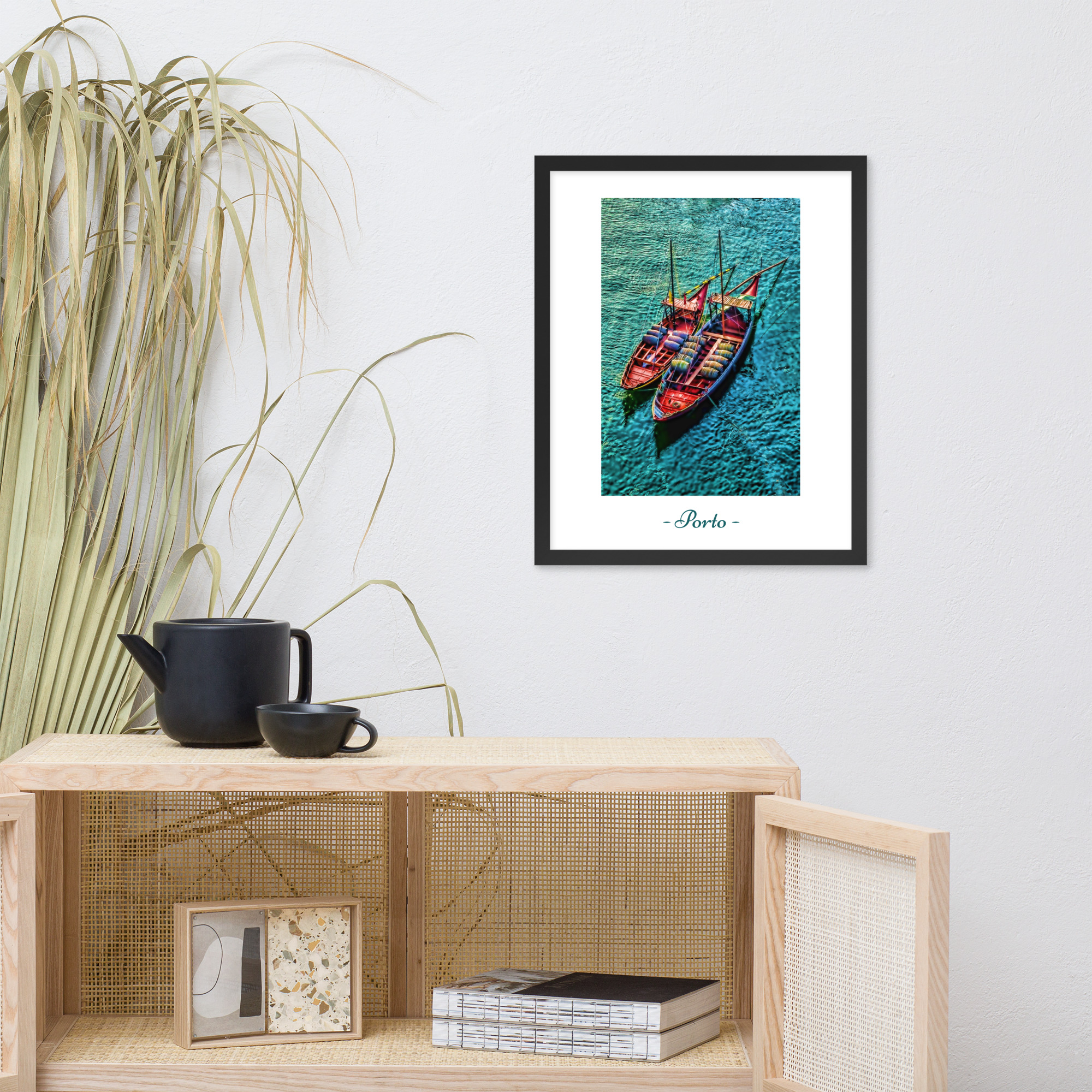 Įrėmintas sienos paveikslas – Dvi Porto sielos / Framed wall art - Two Souls of Porto