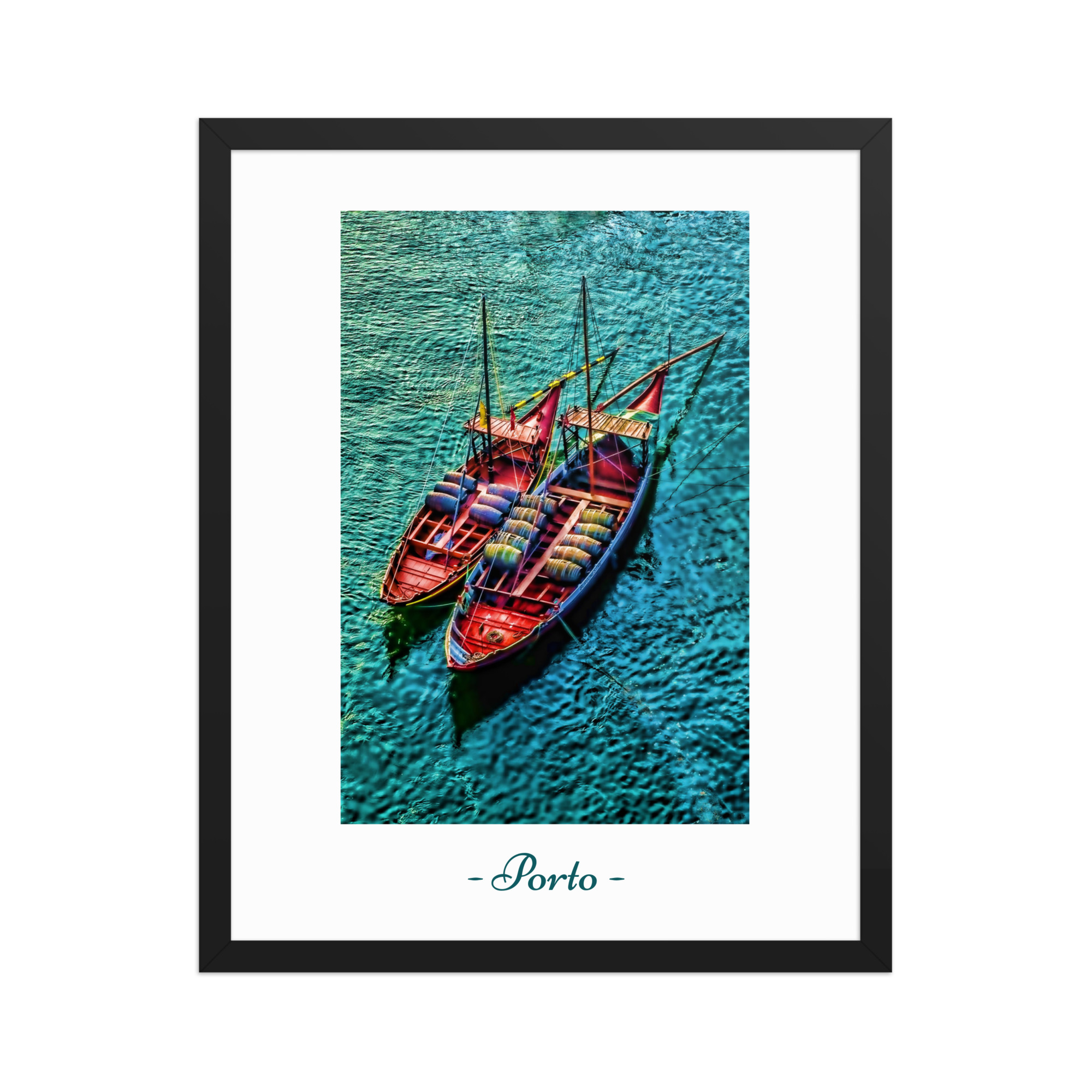 Įrėmintas sienos paveikslas – Dvi Porto sielos / Framed wall art - Two Souls of Porto