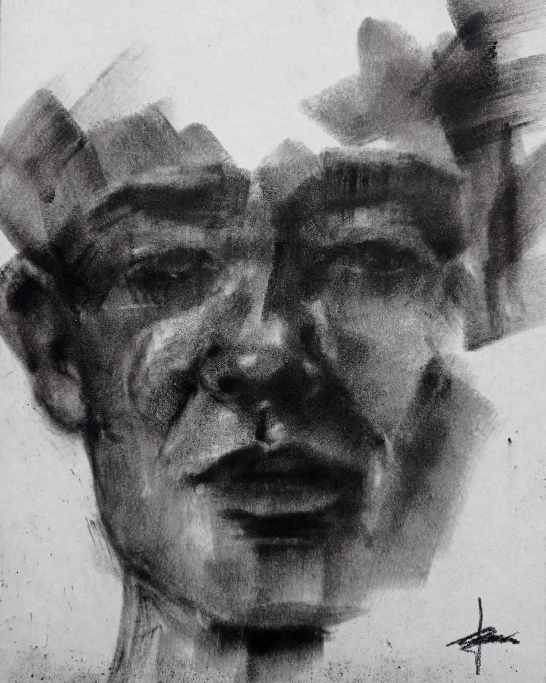 La visita del artista