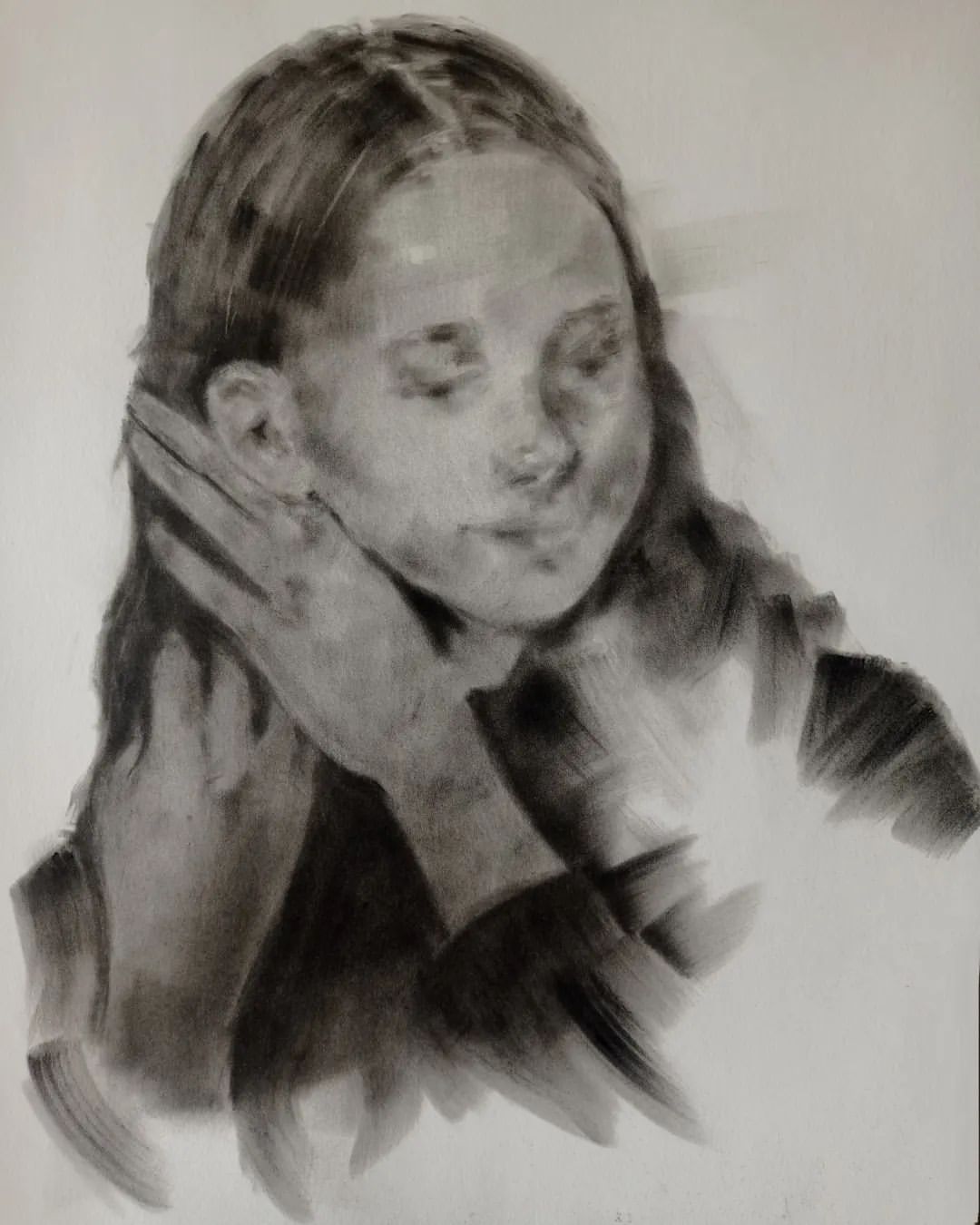 Retrato de su hija, Lisbeth 