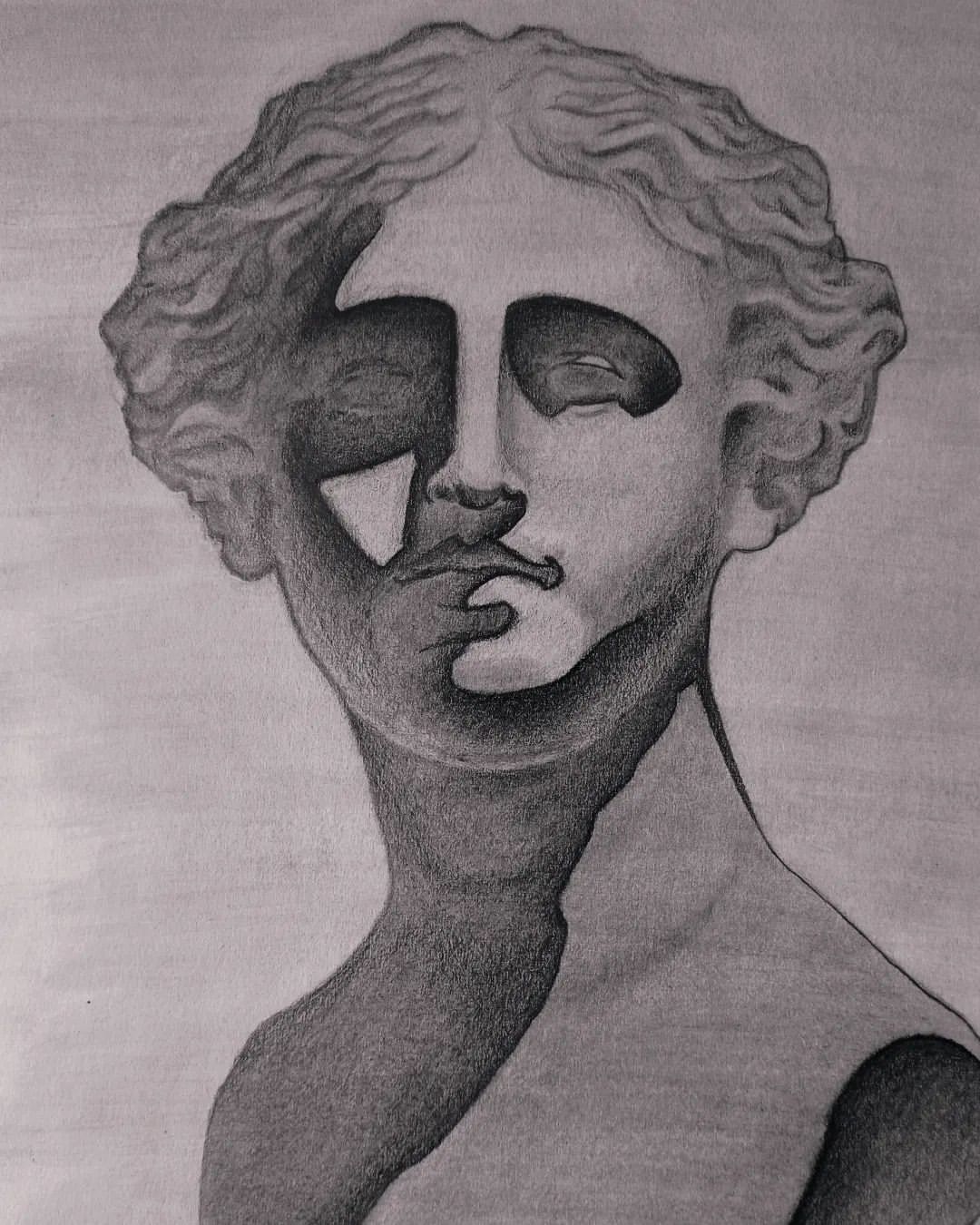 Drawing with graphite