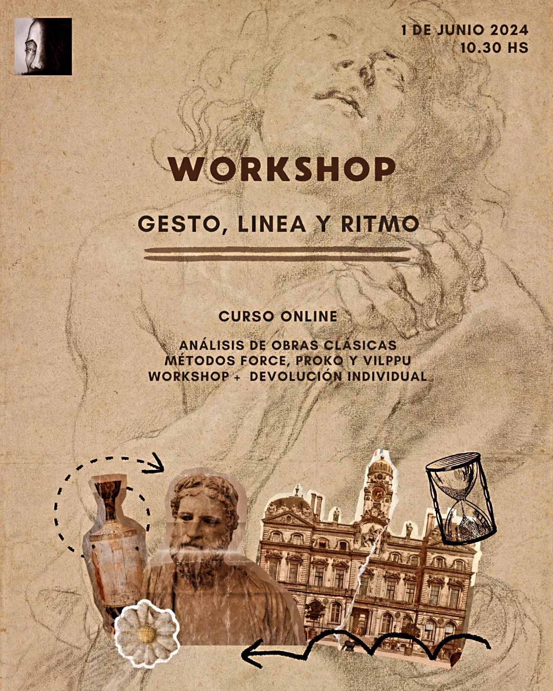 Workshop de gesto, linea y ritmo (Clase + devolución)
