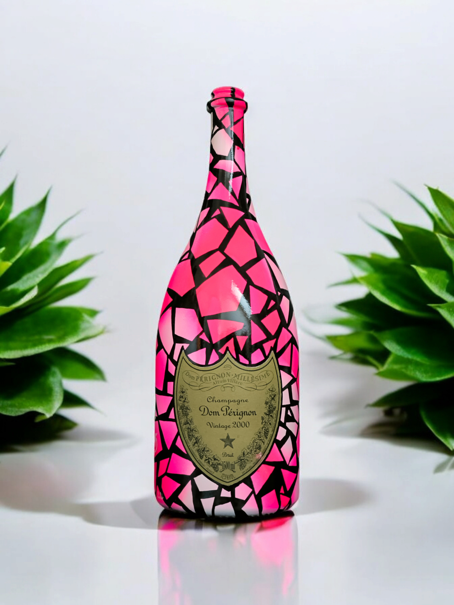 Custom sur un Magnum ( 1.5L ) de Dom Pérignon 6