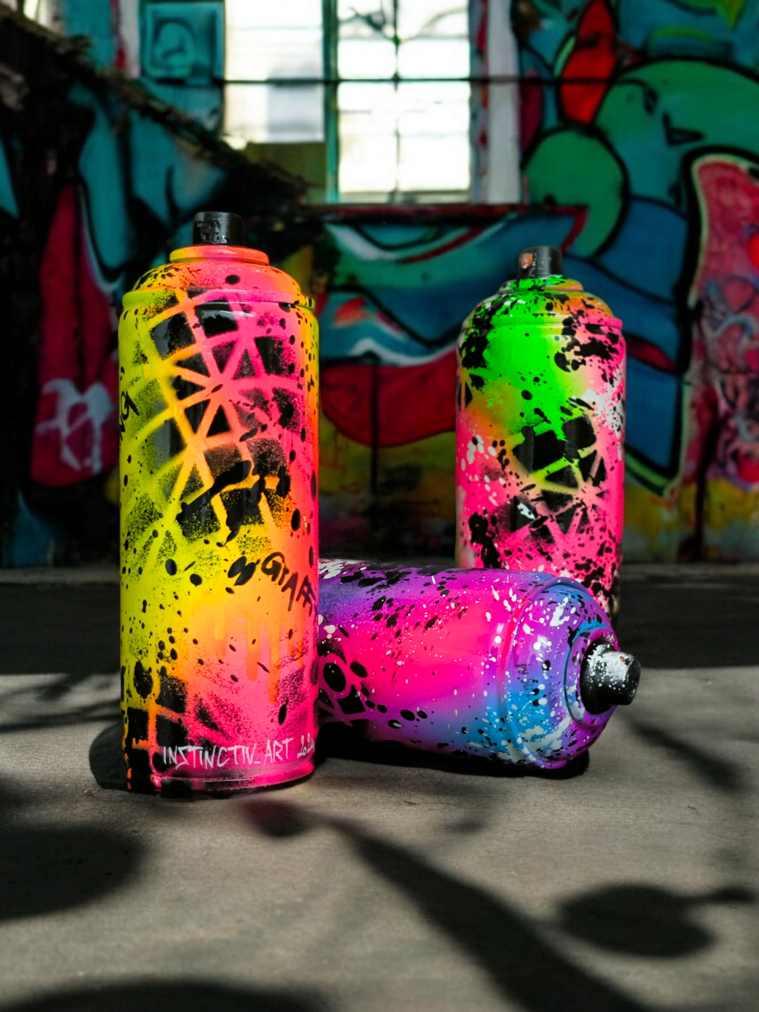 Bombe de peinture personnalisée 