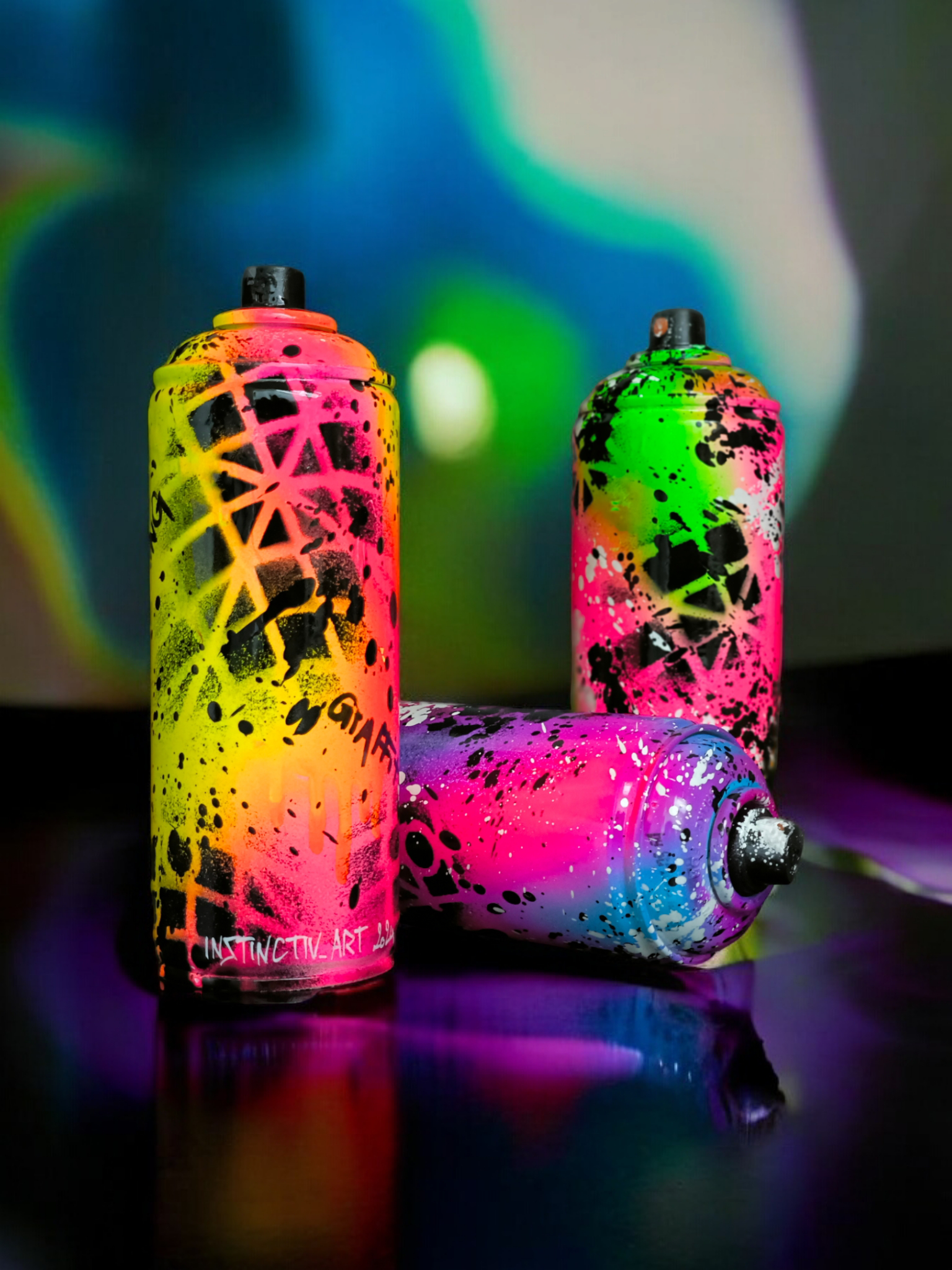 Bombe de peinture personnalisée 