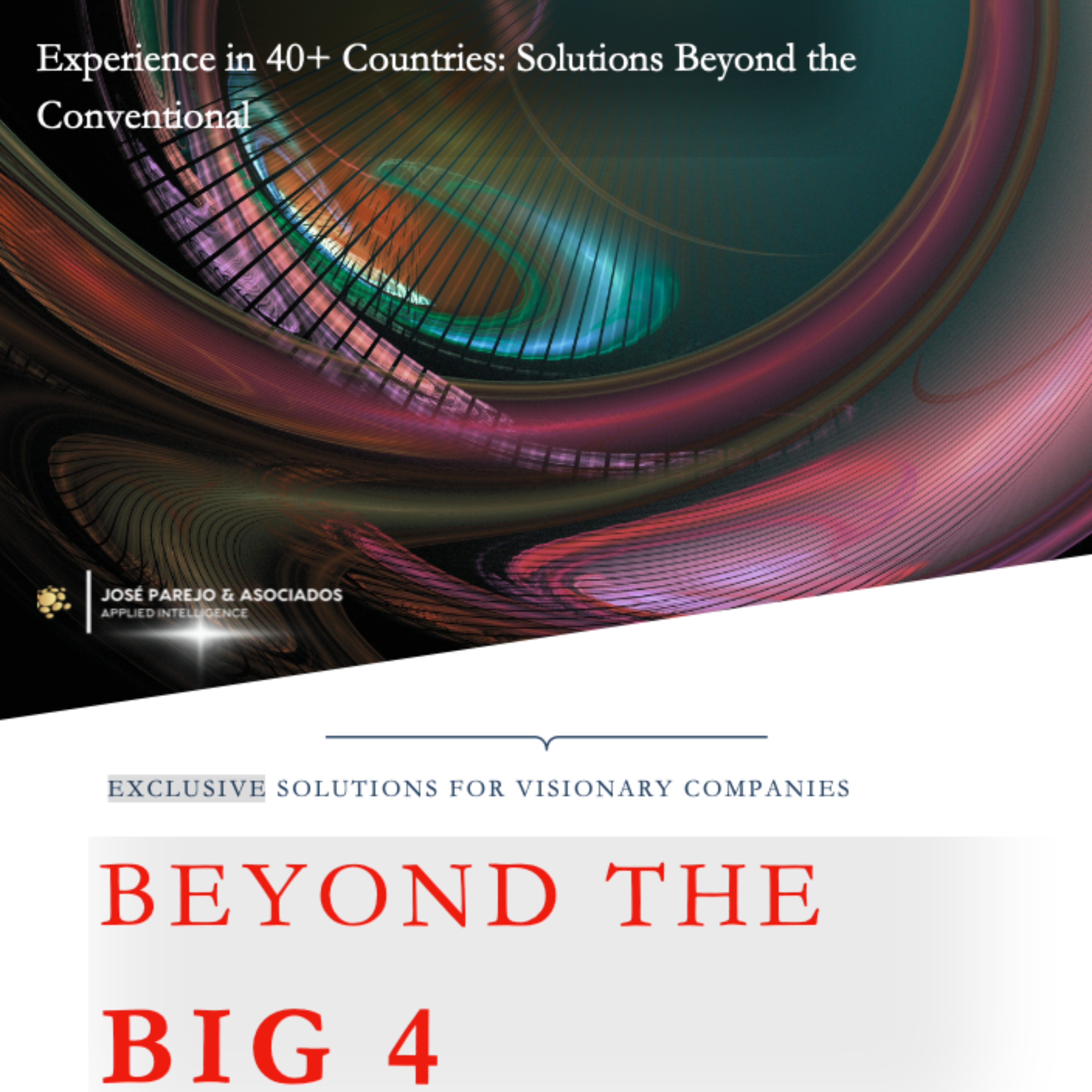 Strategic Intelligence Paper #001 - Beyond the Big 4