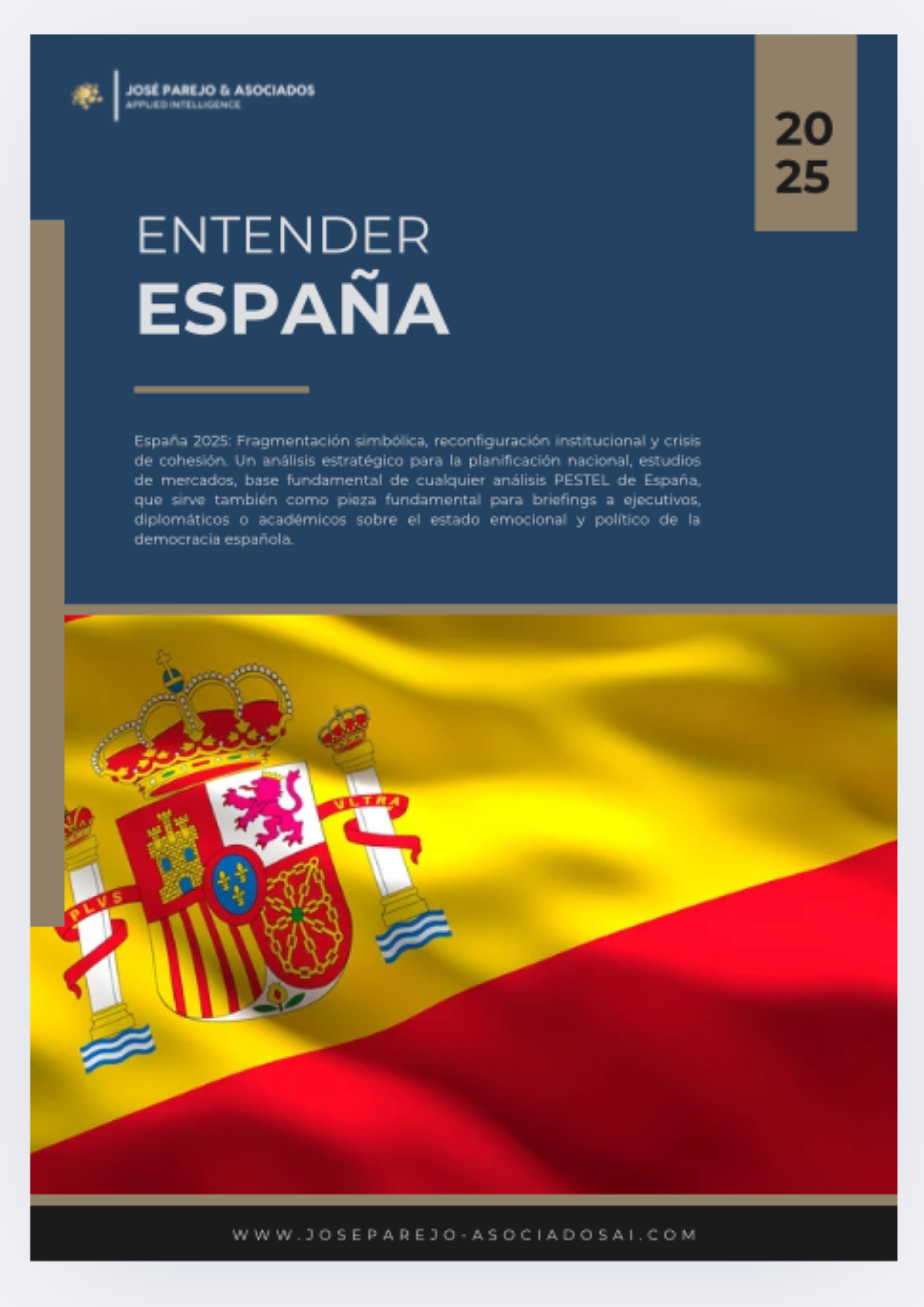ESPAÑA 2025 – Análisis Estratégico Interno