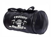 Black Customized Polyester Trendy Sports Duffle Gym Bag, Shoulder Bag
