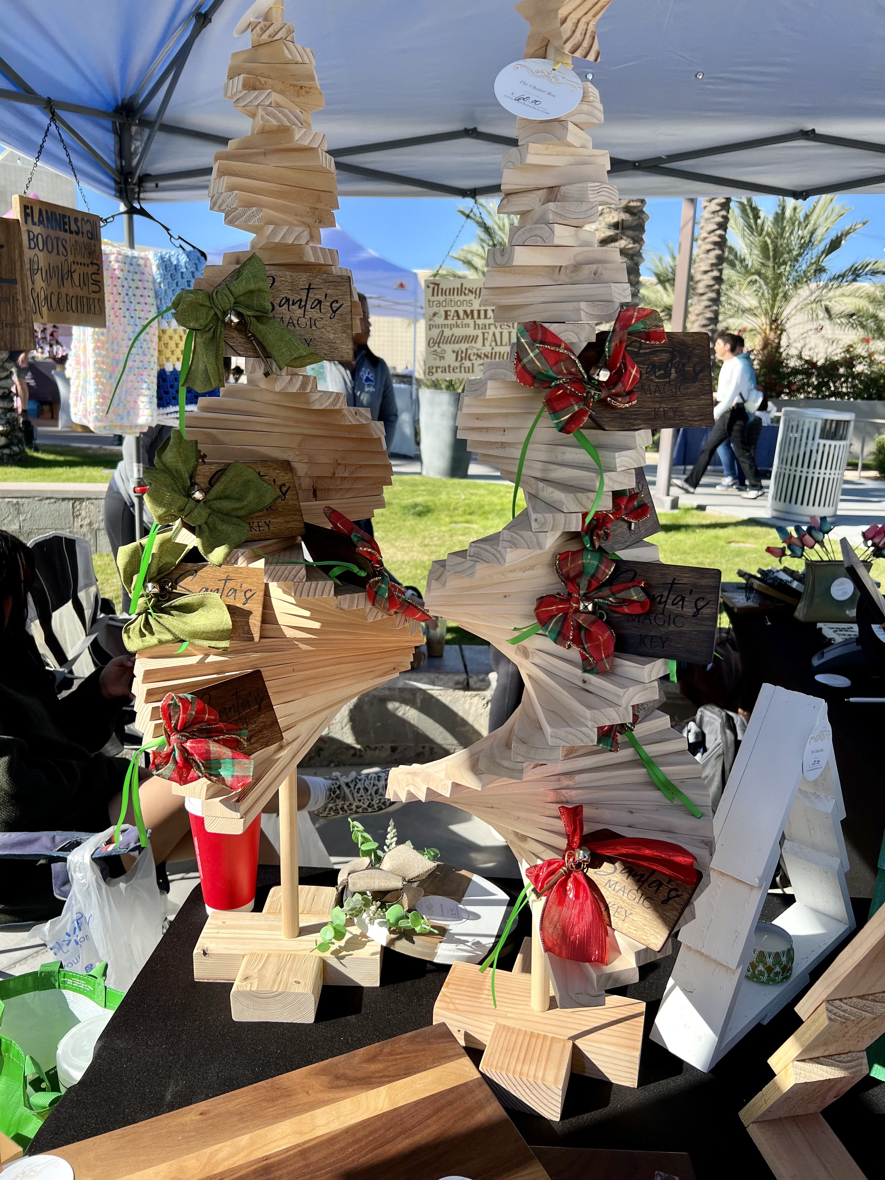 Pinewood Spiral Christmas Tree