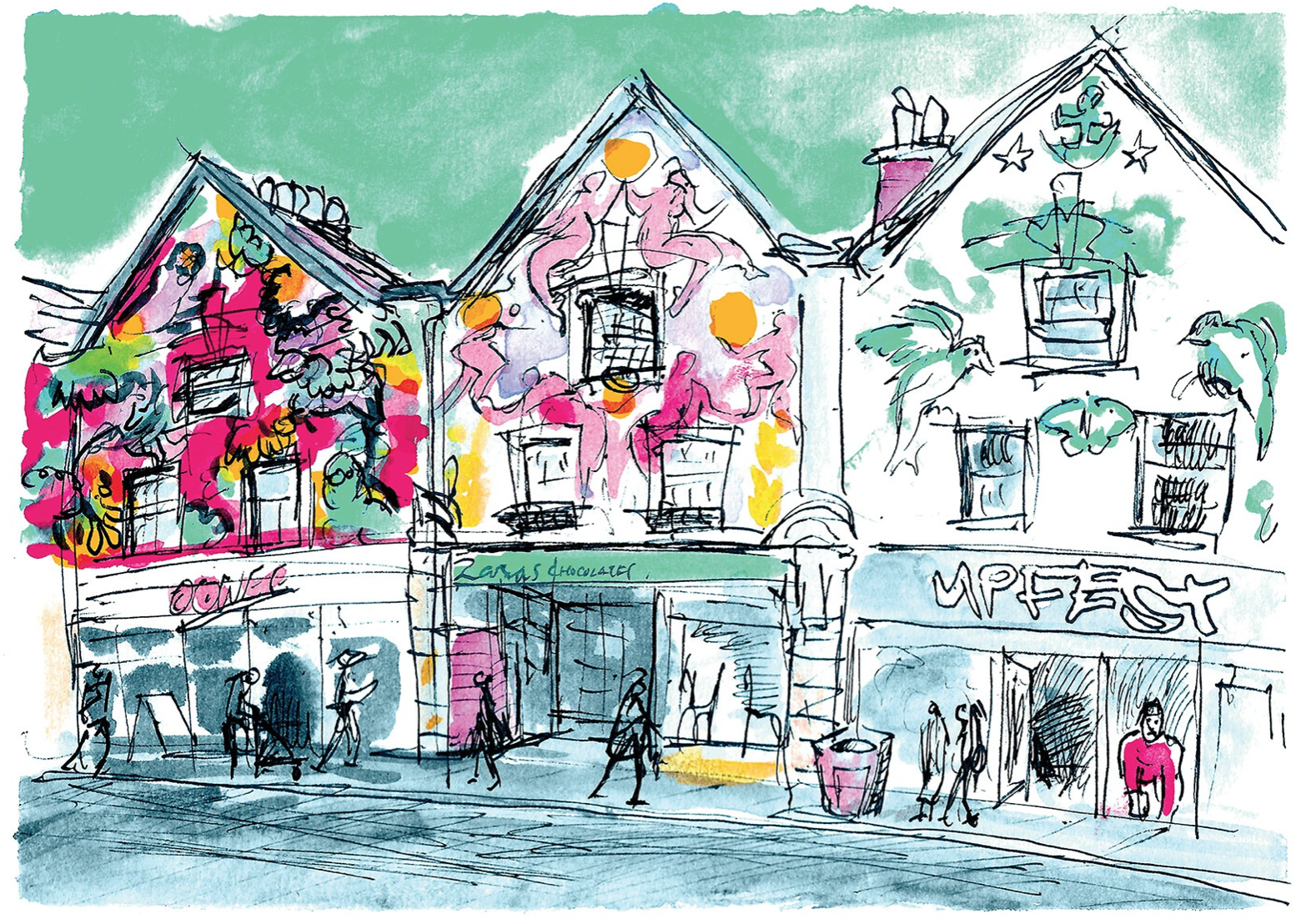 Upfest North Street Bristol